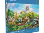 Unterhalb Des Schlosses Von Corfe