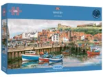 Puzzle 636 Teile Panorama - Whitby Harbour