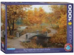 Autumn in an Old Park by Eugene Lushpin