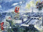 Chagall Marc - Abstraktes Paris