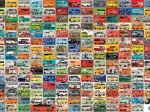 Volkswagon Groovy Bus Collage