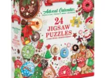 Adventskalender - Weihnachtsleckereien - 24 Puzzles