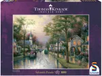 Thomas Kinkade: Morgen in der kleinen Stadt