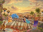 Disney - Jasmine - Tanz in der Wüste bei Sonnenuntergang