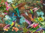 Kolibri-Farbenspiel