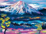 La quiétude de la montagne