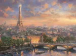 Thomas Kinkade - Paris, Stadt der Liebe