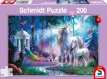 Einhornstute mit Fohlen