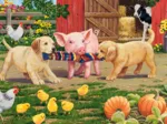 3 Puzzles - Animaux de la ferme