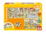 3 Puzzles - Plaisir au zoo
