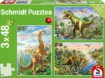 3 Puzzles - Abenteuer mit den Dinosauriern