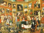 Handgeschnittenes Holzpuzzle - La Tribune Des Offices, Johann Zoffany