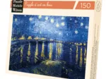 Handgeschnittenes Holzpuzzle - La Nuit Etoilée, Vincent Van Gogh