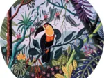 Handgeschnittenes Holzpuzzle - Toucan Ariel, Alain Thomas