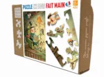 Handgeschnittenes Holzpuzzle - Gorbine Et Monstrocalm, Valerie Michaut