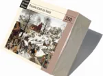 Handgeschnittenes Holzpuzzle - Le Dénombrement De Bethléem, Pieter Bruegel le Jeune