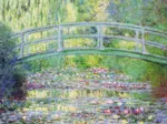 Handgeschnittenes Holzpuzzle - Le Pont Japonnais, Claude Monet