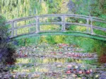 Handgeschnittenes Holzpuzzle - Le Pont Japonnais, Claude Monet