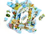Handgeschnittenes Holzpuzzle - Puzzle-Jeu France Escapade