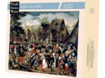 Handgeschnittenes Holzpuzzle - Fête Champêtre, Pieter Bruegel le Jeune