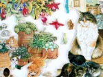 Handgeschnittenes Holzpuzzle - Agneatha Et Ses Chatons, Lesley Anne Ivory