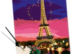 Malen nach Zahlen - CreArt - Paris, Stadt der Liebe