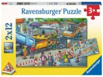2 Puzzles - Straßenbaustelle