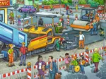 2 Puzzles - Straßenbaustelle