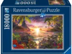 Paradiesischer Sonnenuntergang
