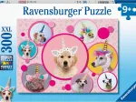 XXL Teile - Knuffige Einhorn-Hunde