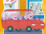 3 Puzzles - Die Familie kommt zuerst! Peppa Pig