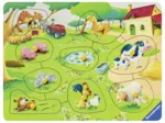 Holzpuzzle - Kleiner Bauernhof