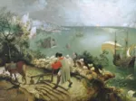 Pieter Brueghel - Der Sturz des Ikarus