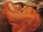 Frederic Leighton - Flammender Juni - Detail