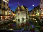 Bei Nacht - Frankreich: Annecy