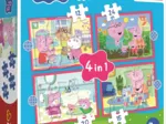 4 Puzzles - Peppa liebt Abenteuer