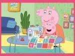4 Puzzles - Peppa liebt Abenteuer