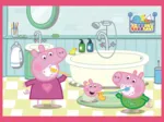 4 Puzzles - Peppa liebt Abenteuer