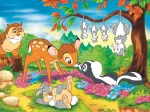 40-Jähriges Jubiläum Trefl - Bambi Und Waldfreunde - Disney Bambi
