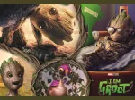 2 Puzzles - Ich Bin Groot - Marvel Guardians Of The Galaxy