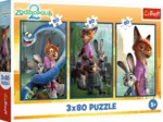 3 Puzzles - Haustier-Ermittler - Disney Zootopia 2
